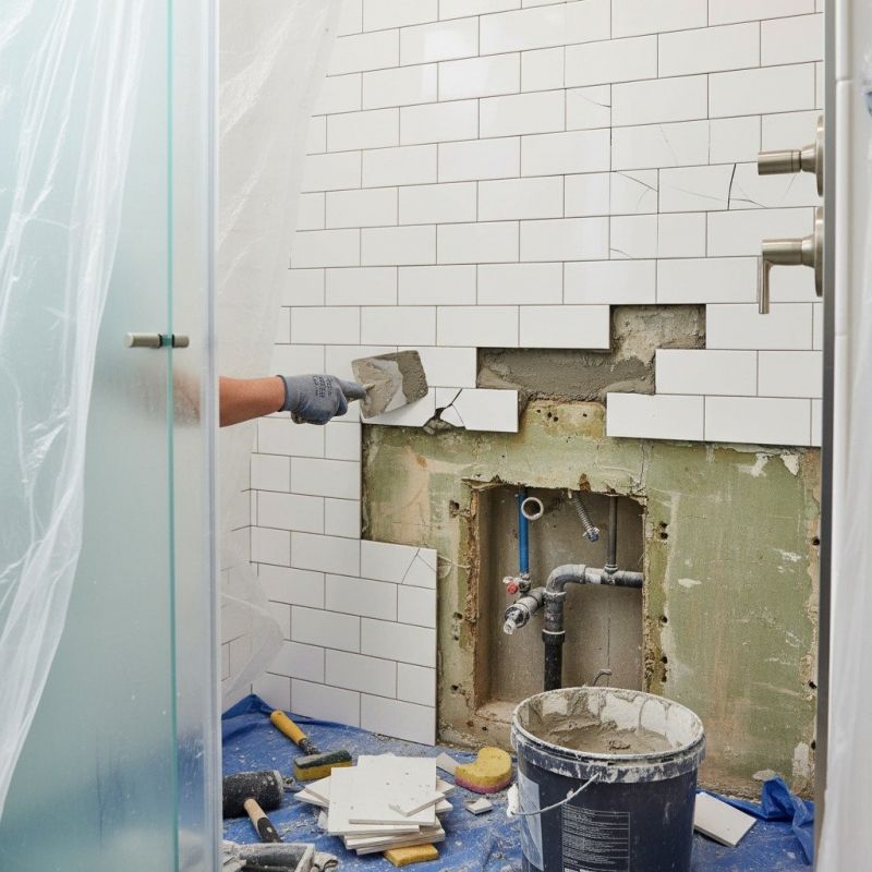 Subway Tile Installation